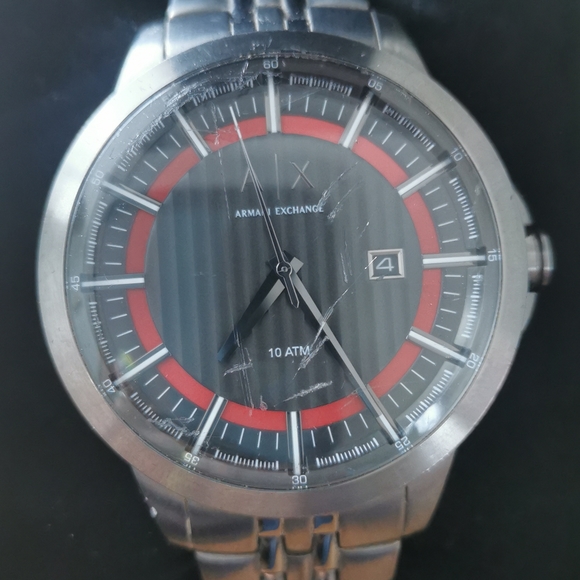 Men's Armani Exchange stainless steel watch - Picture 4 of 4